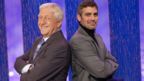 Michael Parkinson and George Clooney in 2003