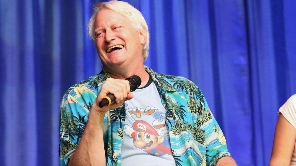 Charles Martinet, the now former voice of Mario