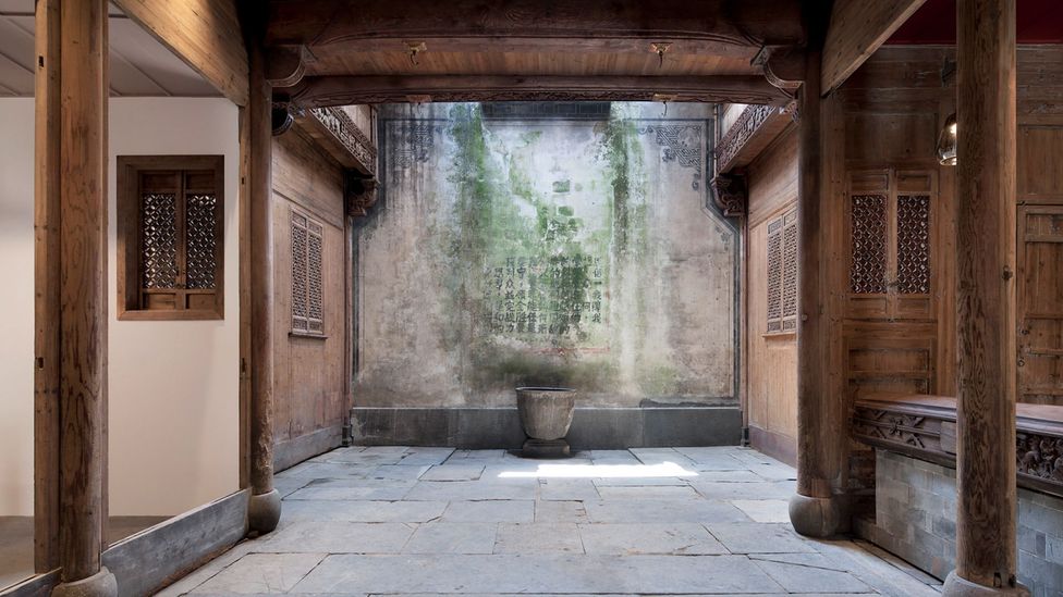 Skywells were designed to cool buildings in an era well before air-conditioning existed (Credit: Wuyuan Skywells Hotel)