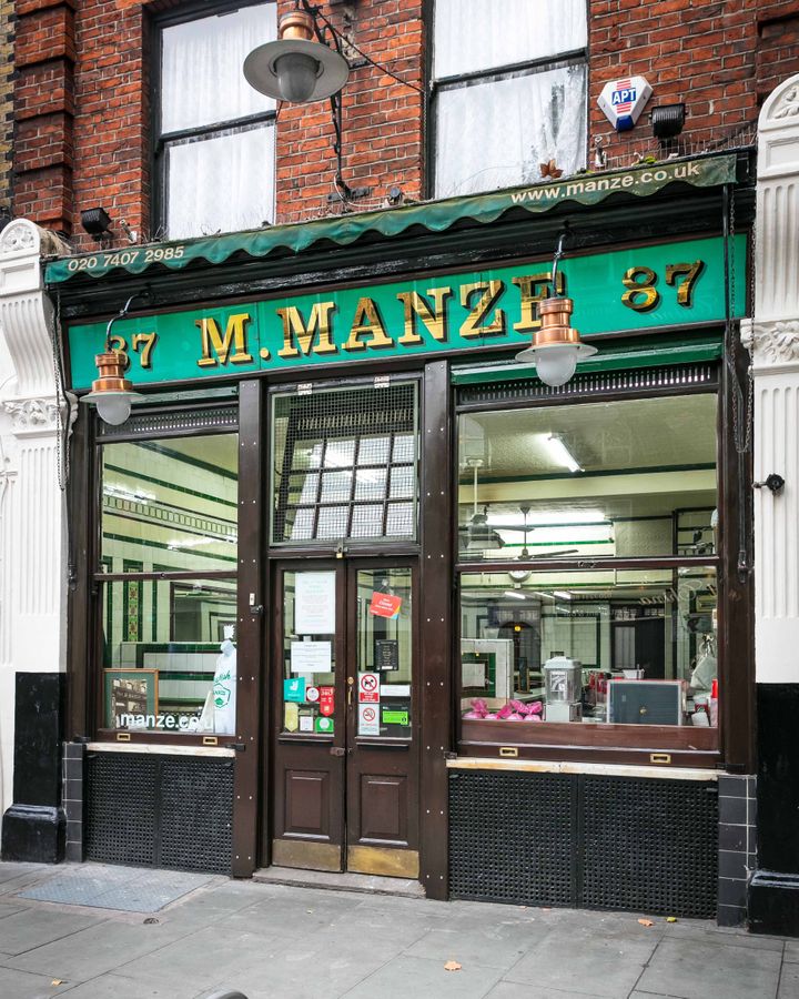 M. Manze is London's oldest surviving eel and pie house (Credit: M. Manze)